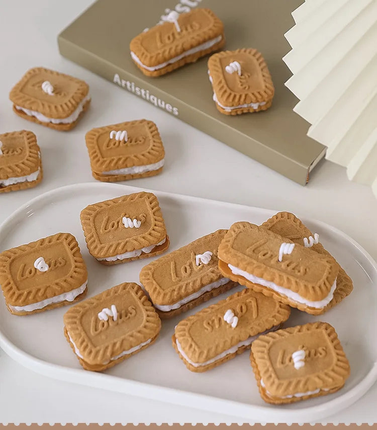 Lotus Biscuit Candle