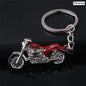 Metal Motorcycle Key Chain