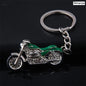 Metal Motorcycle Key Chain