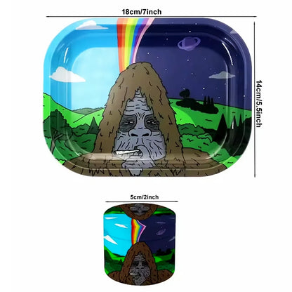 Sassy The Sasquatch Grinder and Tray