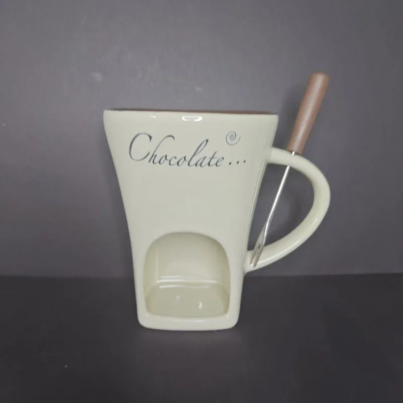 Melting Chocolate Cup - with fork