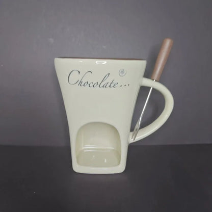 Melting Chocolate Cup - with fork