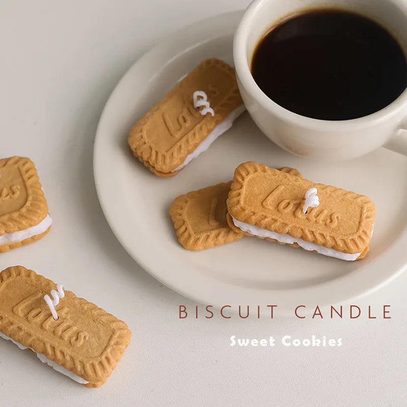 Lotus Biscuit Candle