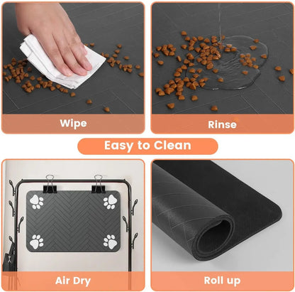 Pets Food and Water Mat