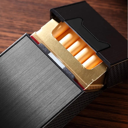 2in1 Cigarette Case with Lighter- USB Rechargeable