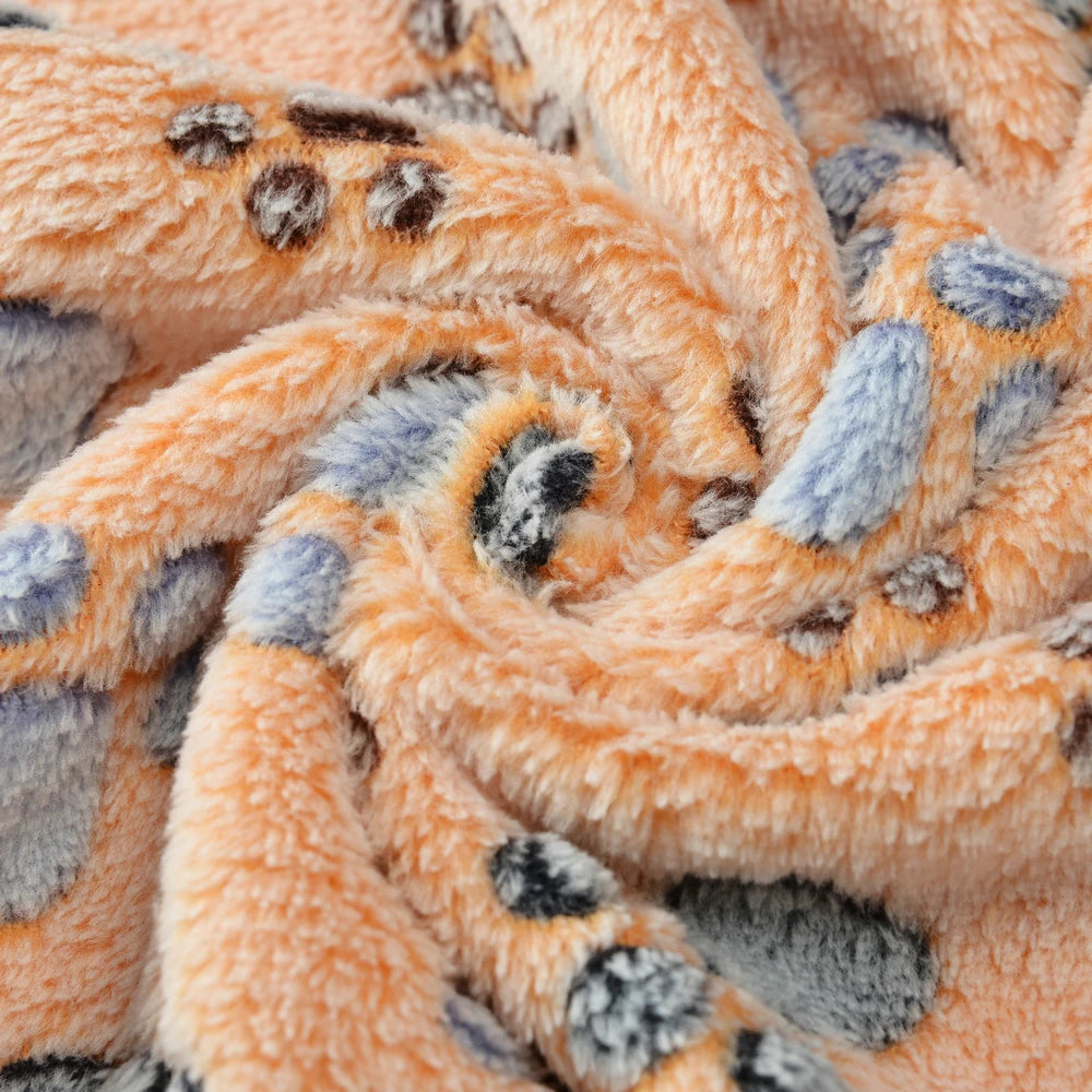 Paw Print Blanket For Dogs & Cats