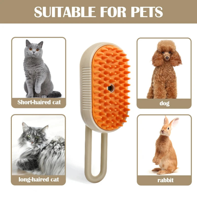Steam Brush for Maximum Deshedding