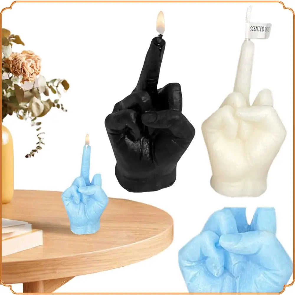 Middle Finger Candle