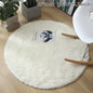 Round Fluffy Rug
