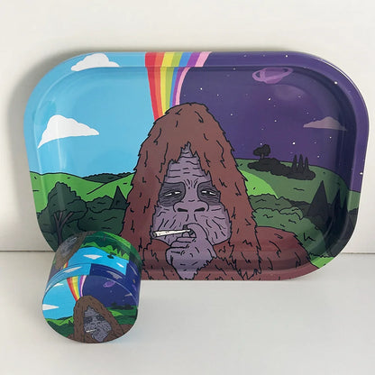 Sassy The Sasquatch Grinder and Tray