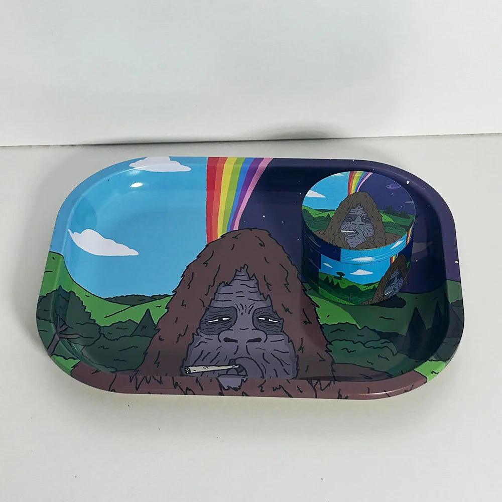 Sassy The Sasquatch Grinder and Tray