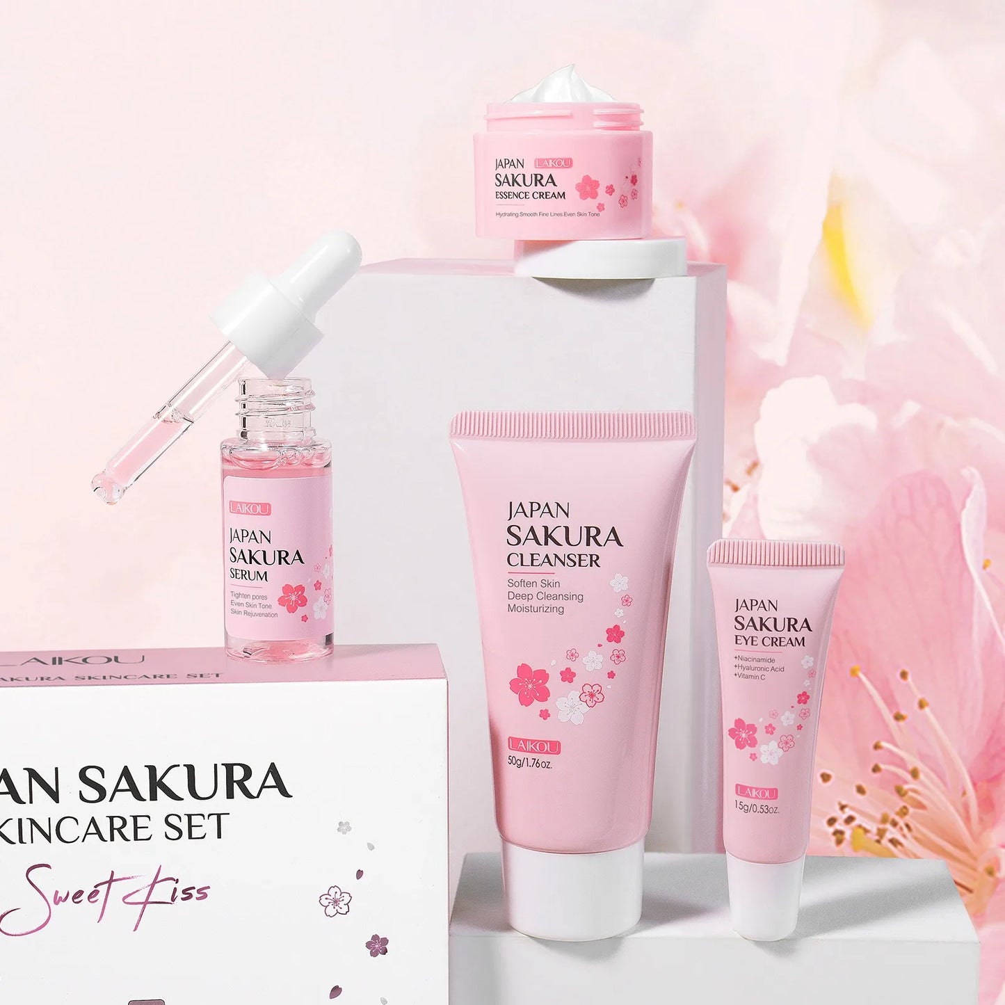 4 pcs Premium Japan Skin Care Set