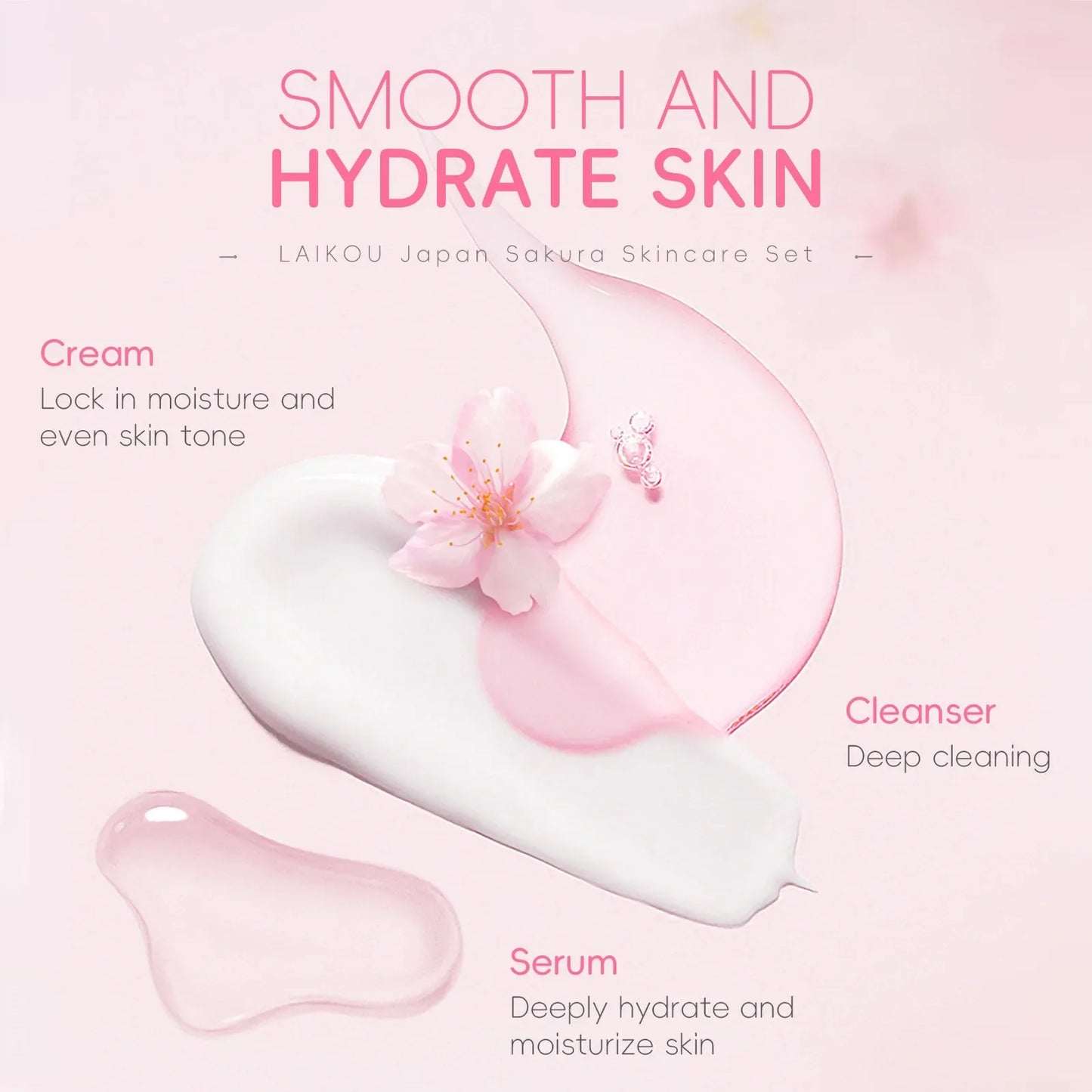 4 pcs Premium Japan Skin Care Set