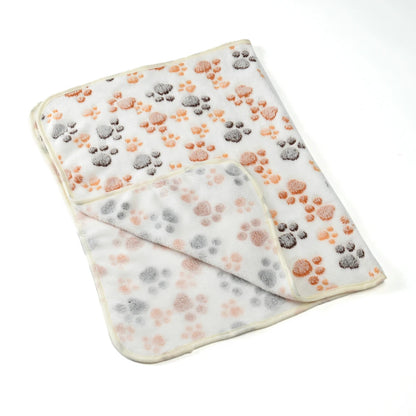 Paw Print Blanket For Dogs & Cats