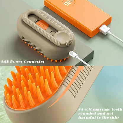 Steam Brush for Maximum Deshedding