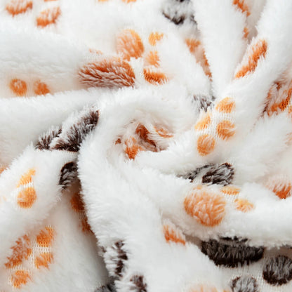 Paw Print Blanket For Dogs & Cats