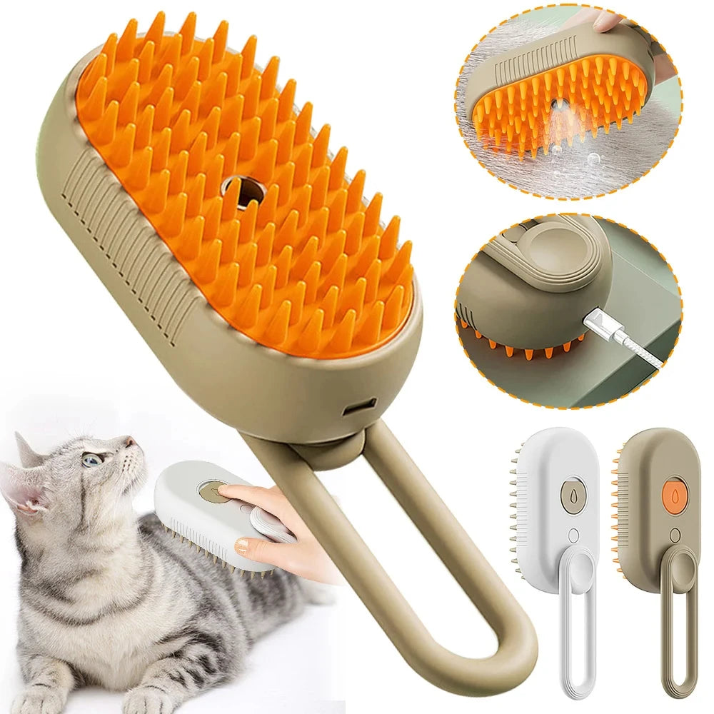 Steam Brush for Maximum Deshedding