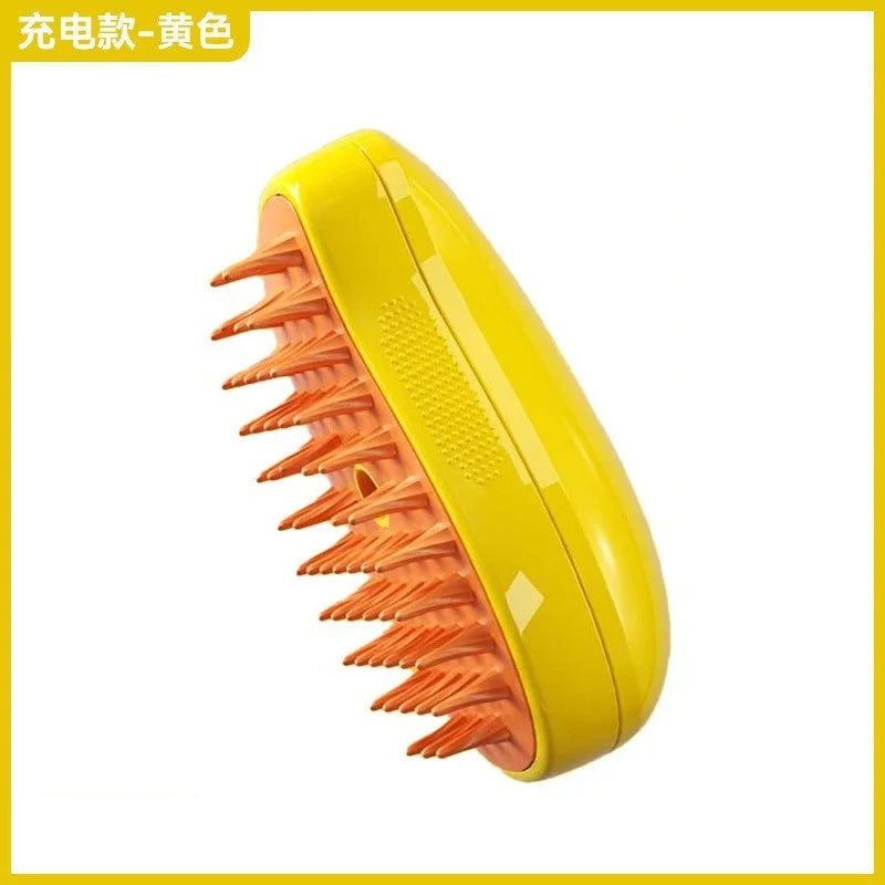Steamer Brush for Pets - Hand Held Deshedder