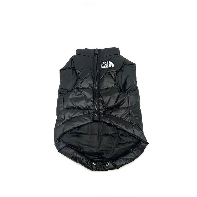 Dogs Puffer body warmer.