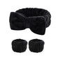 Premium Quality Fluffy Headband & wristbands for Skin Care