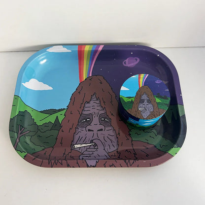 Sassy The Sasquatch Grinder and Tray