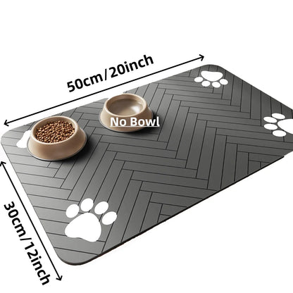 Pets Food and Water Mat