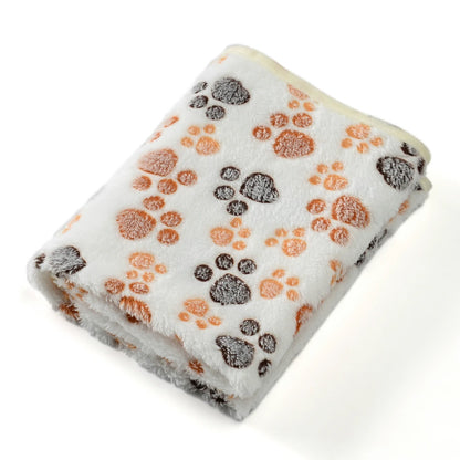 Paw Print Blanket For Dogs & Cats