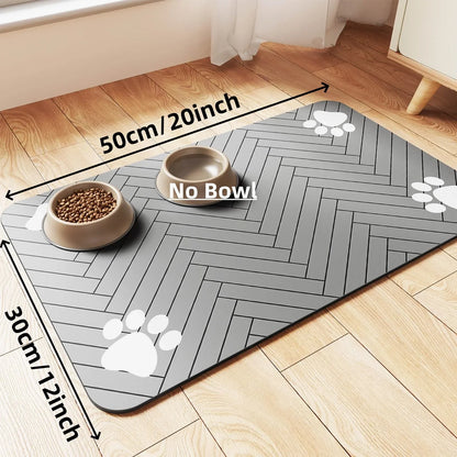Pets Food and Water Mat