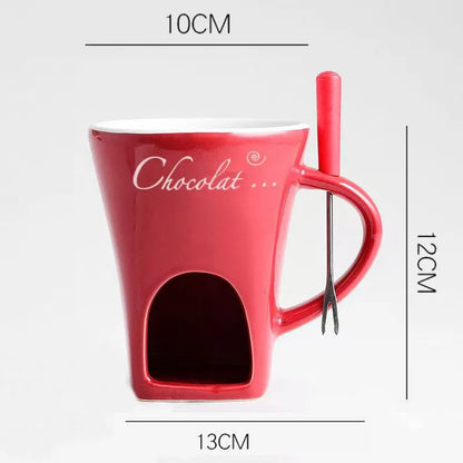 Melting Chocolate Cup - with fork