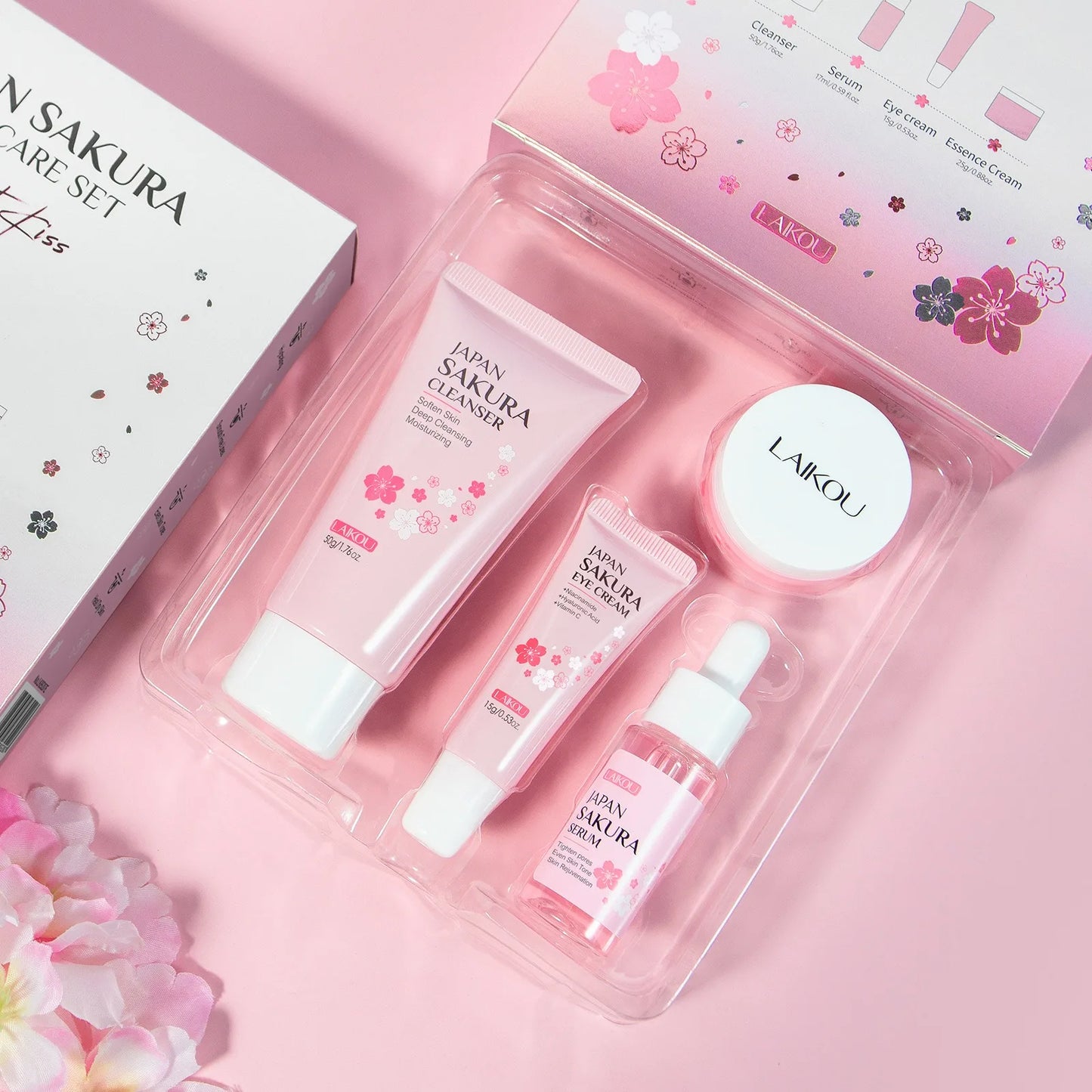 4 pcs Premium Japan Skin Care Set