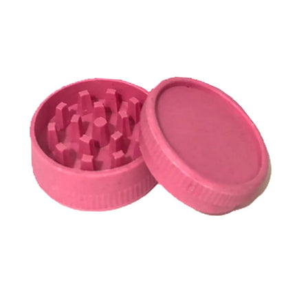 420 Pink Rolling Tray With grinder