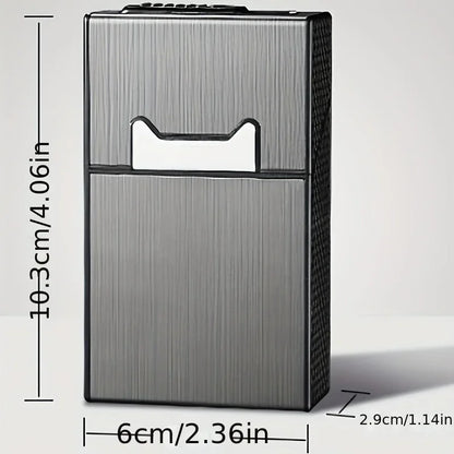 2in1 Cigarette Case with Lighter- USB Rechargeable